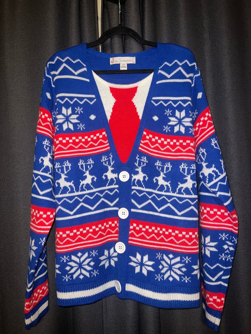 Ugly Christmas Sweater Xmas Size Large